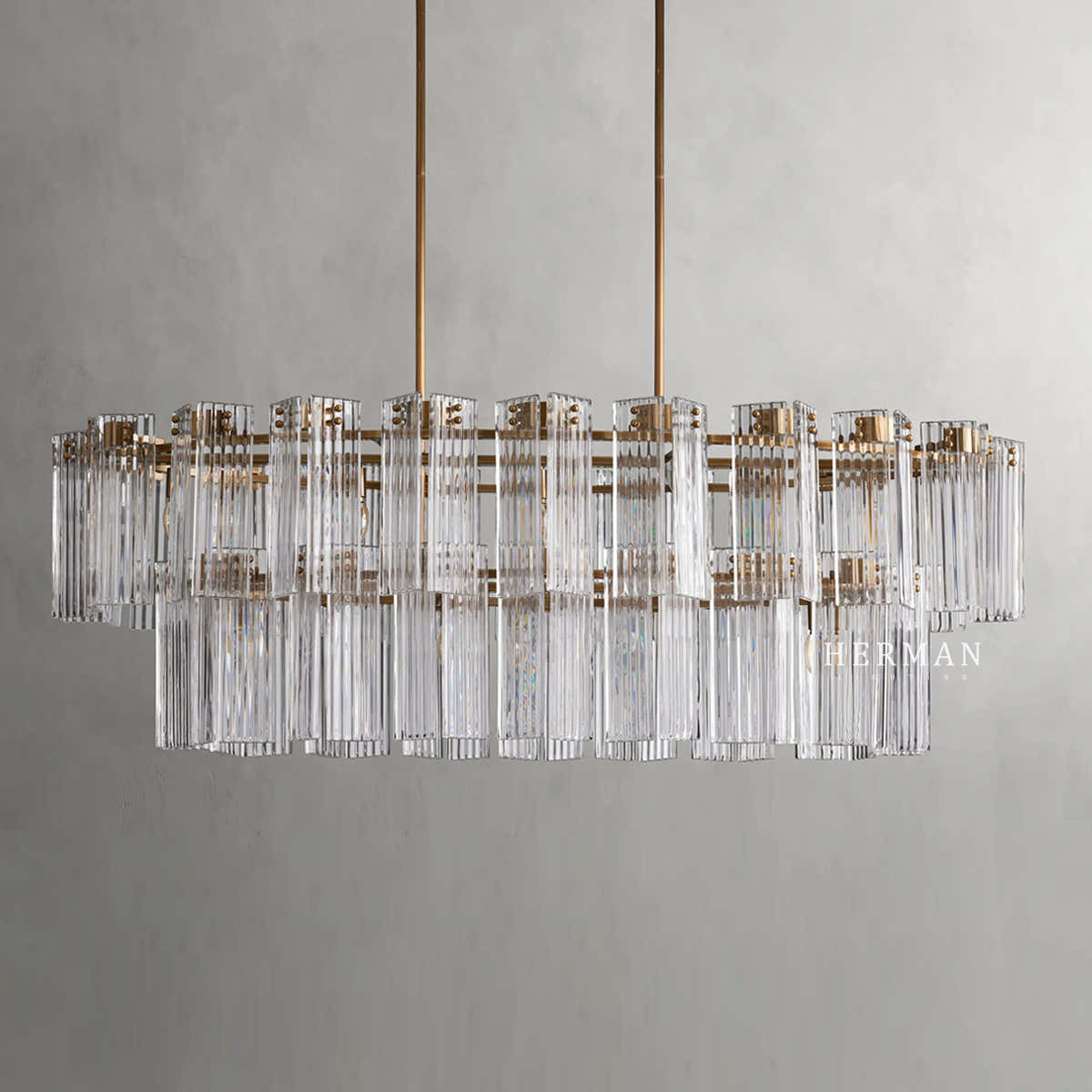 Delsie Oval 63" Chandelier