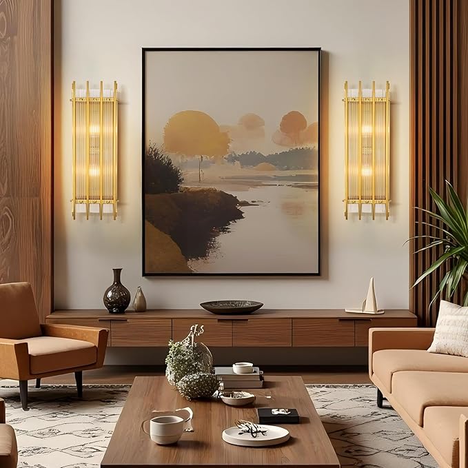 Marcus Modern Grand Rectangular Wall Sconces