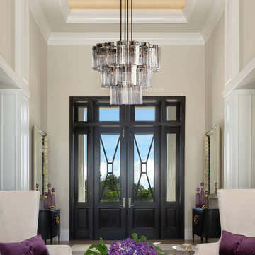 Delsie Round Chandelier 38" 48" 60"