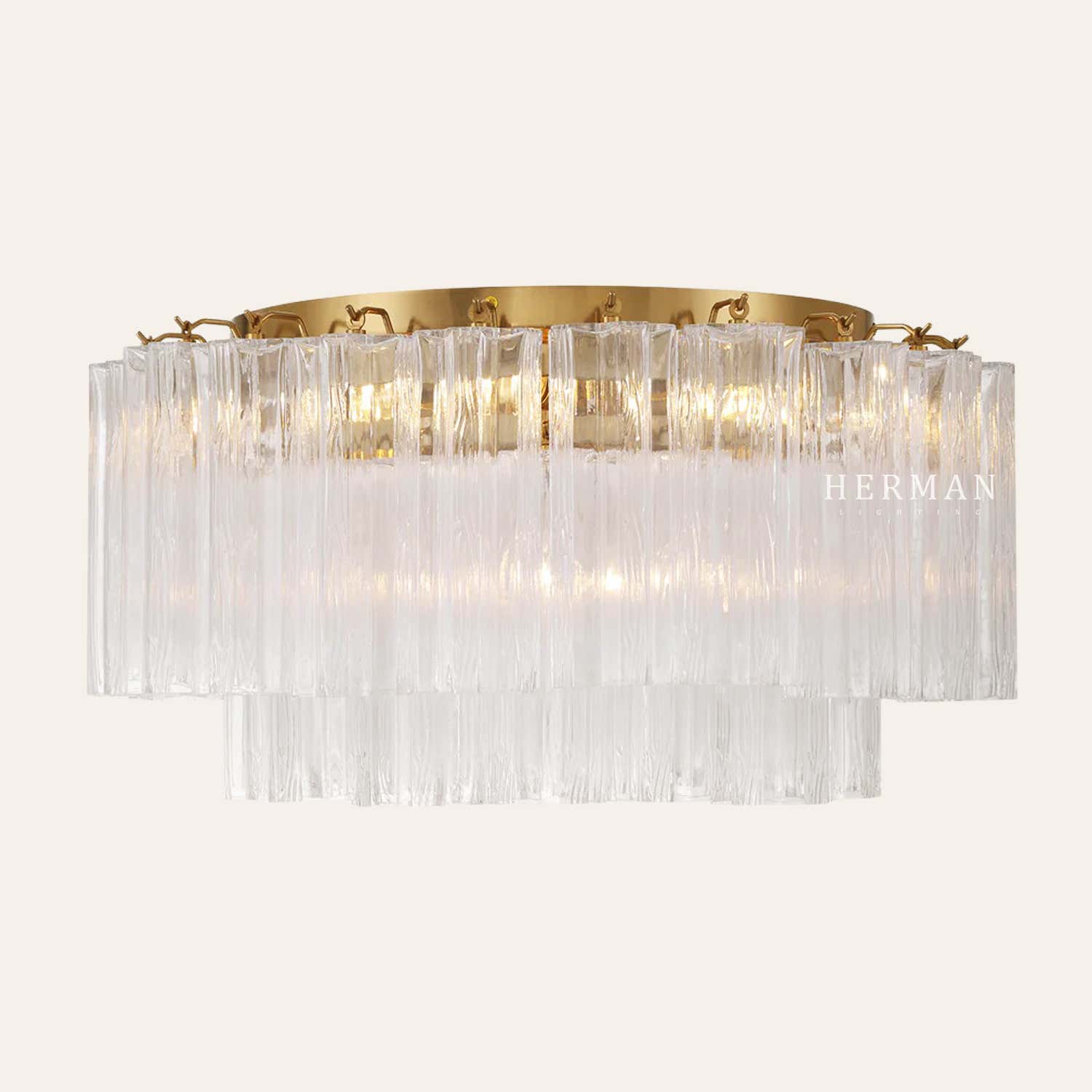 Addis Murano Glass Flushmount 22"/32"