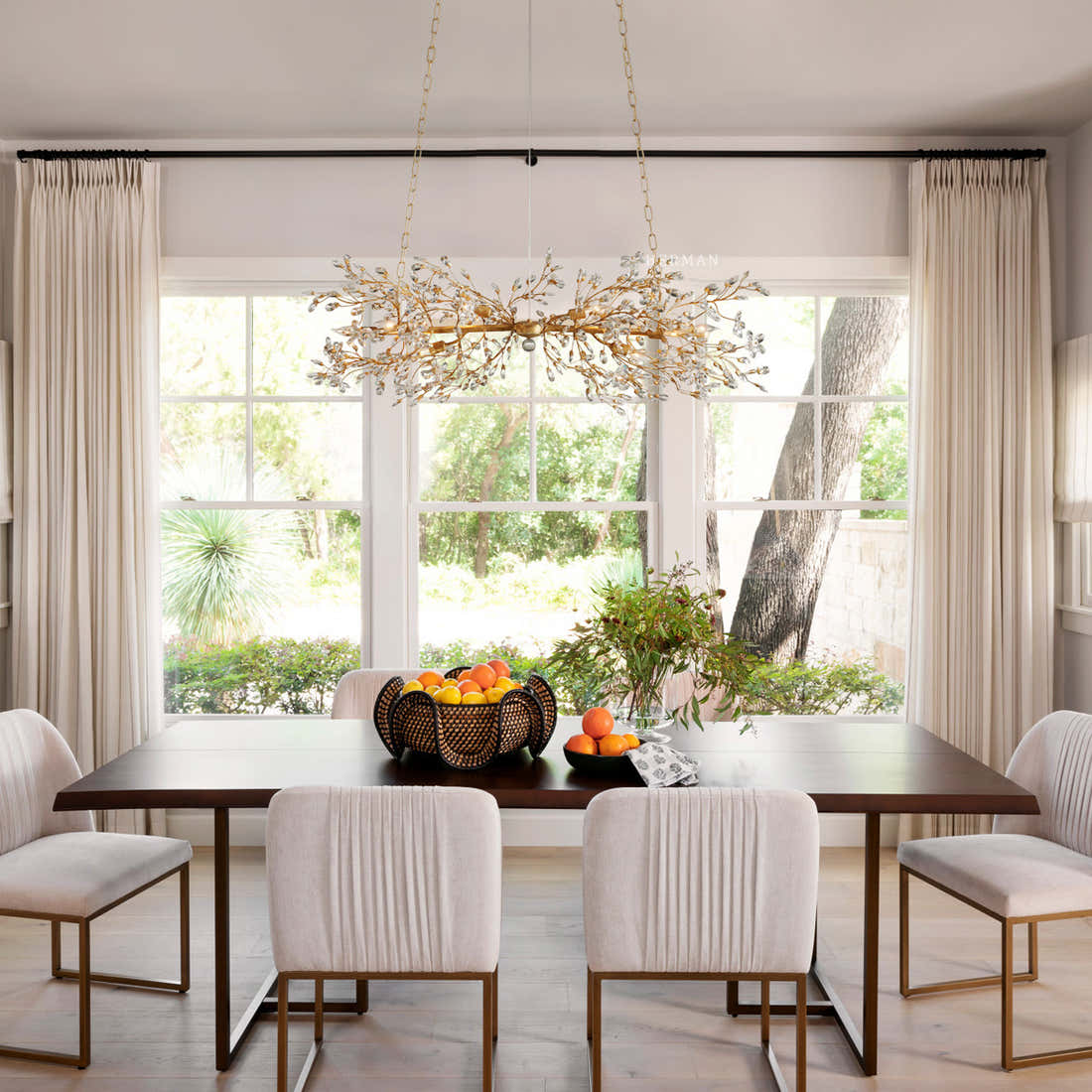 Fiore Linear Chandelier 43" 51" 68"