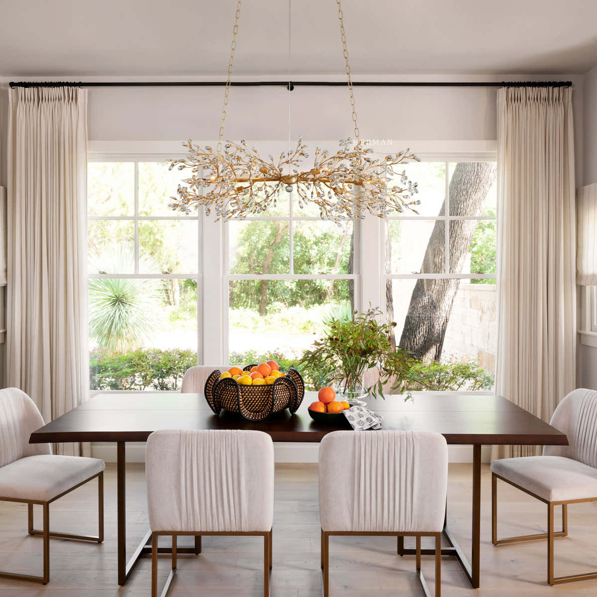 Fiore Linear Chandelier 43" 51" 68"