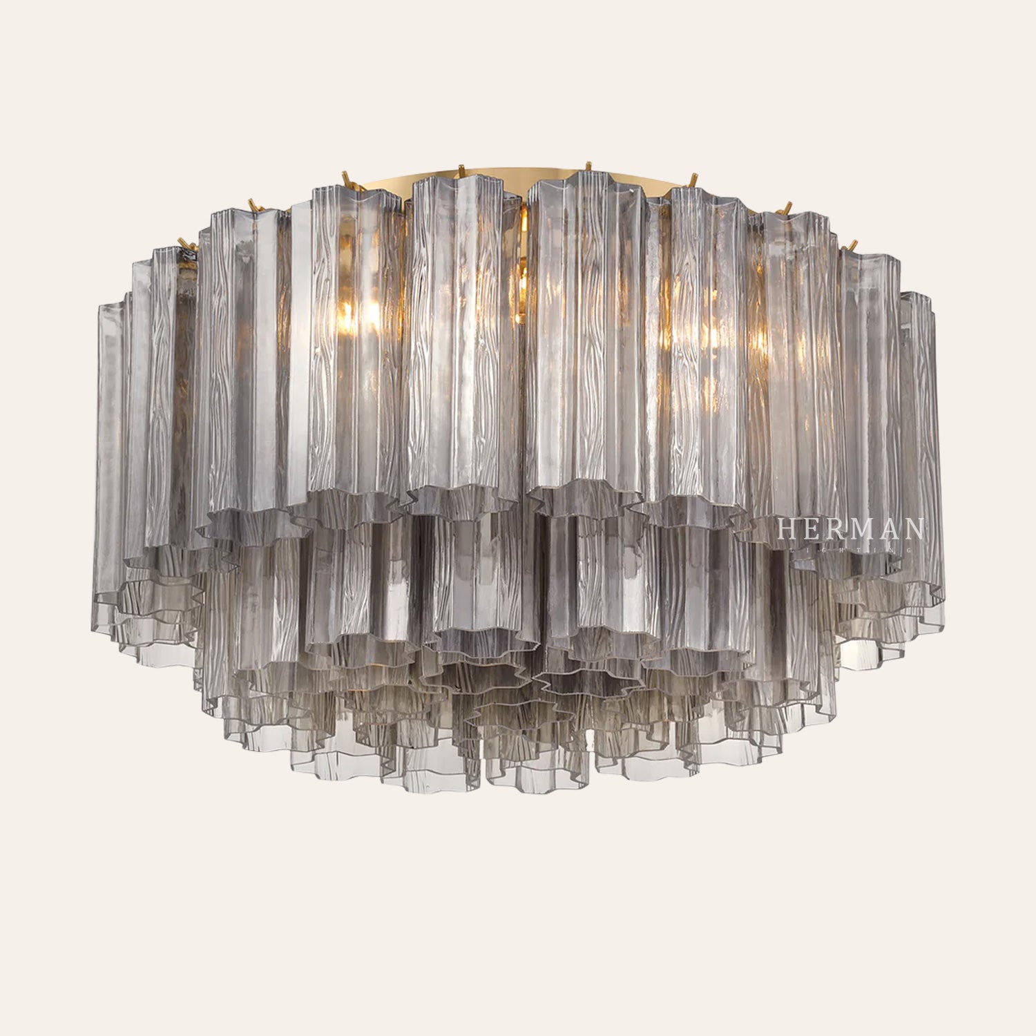 Addis Murano Glass Flushmount 22"/32"