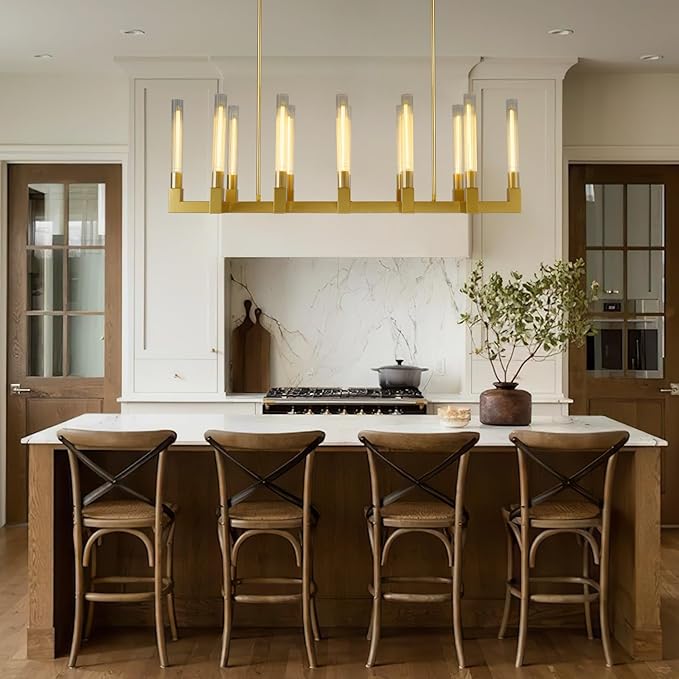Canel Modern Linear Chandelier 54"