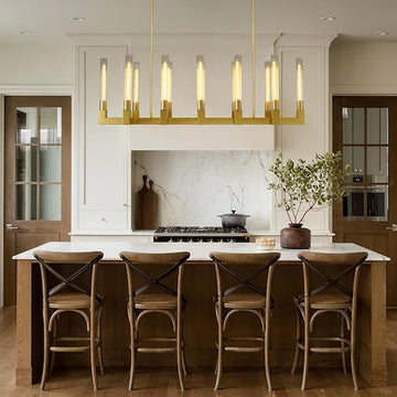 Canel Modern Linear Chandelier 54"