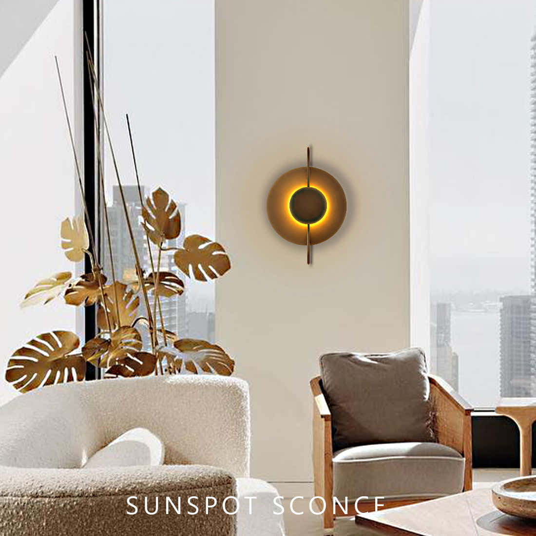 Sunspot Sconce