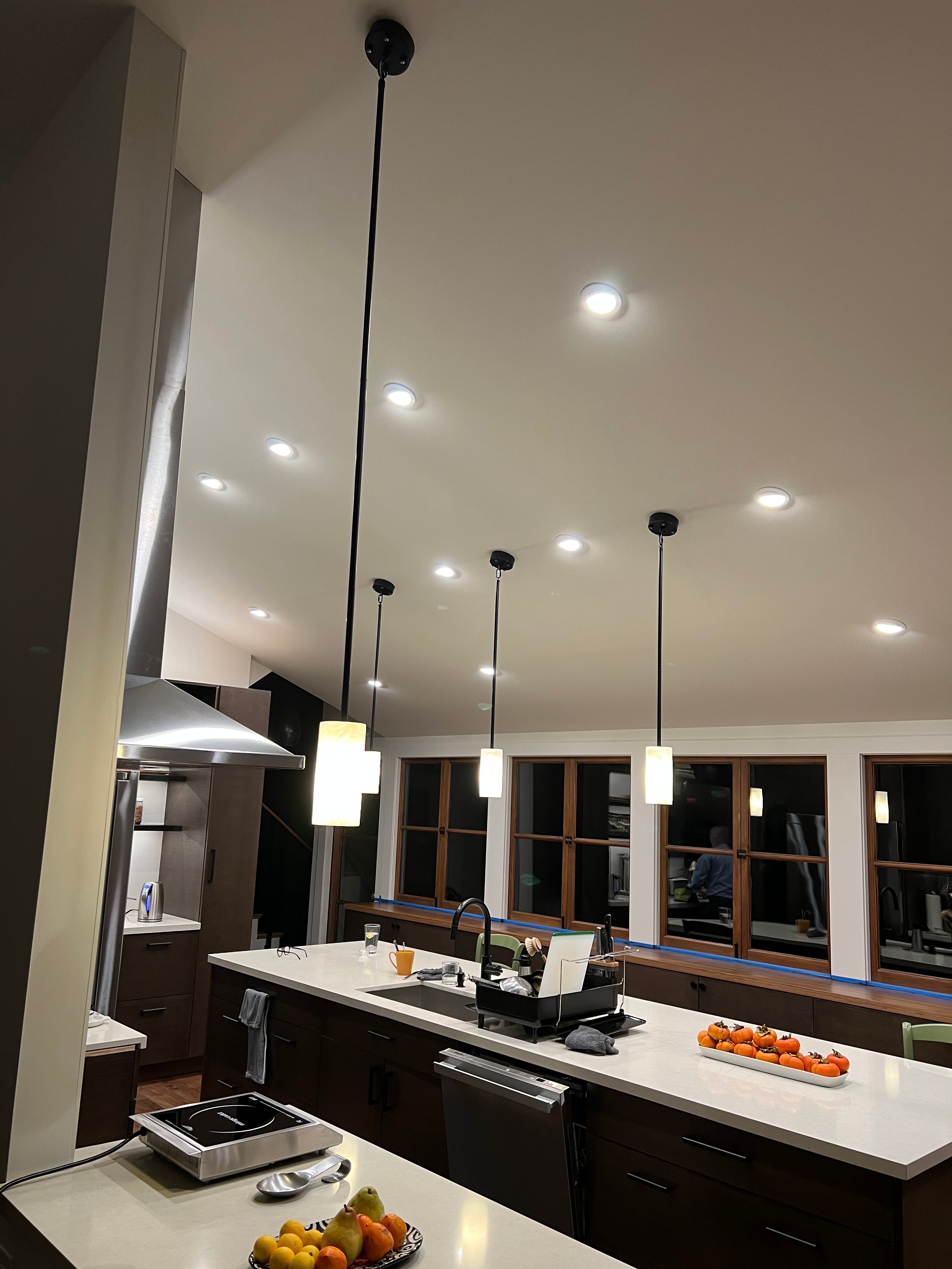 Hand Carved Alabaster Pendent