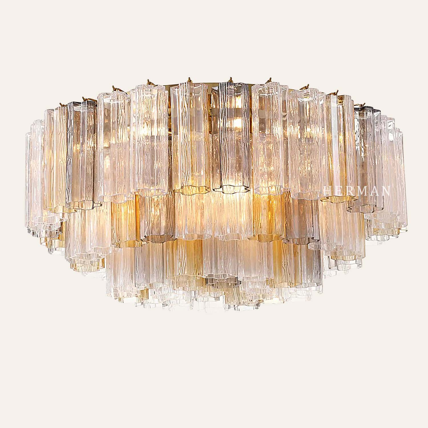 Addis Murano Glass Flushmount 22"/32"