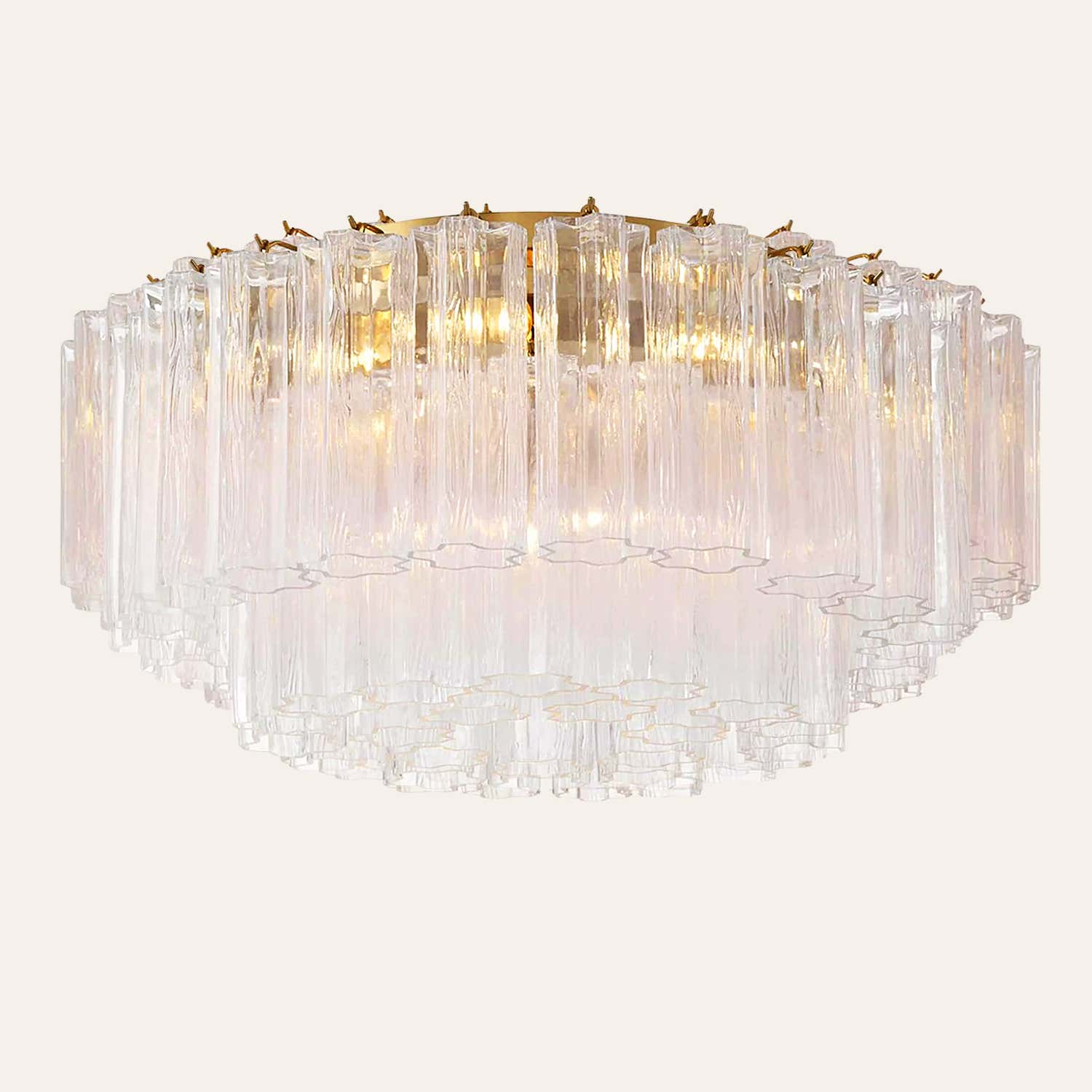 Addis Murano Glass Flushmount 22"/32"