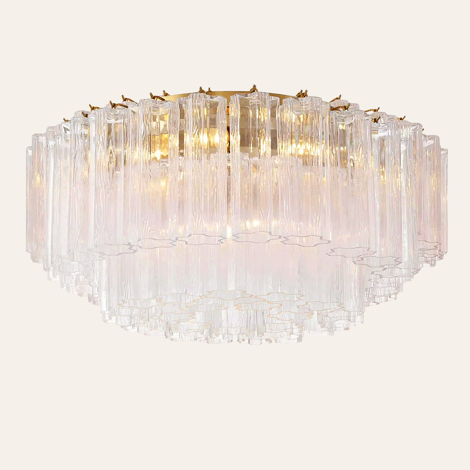 Addis Murano Glass Flushmount 22"/32"