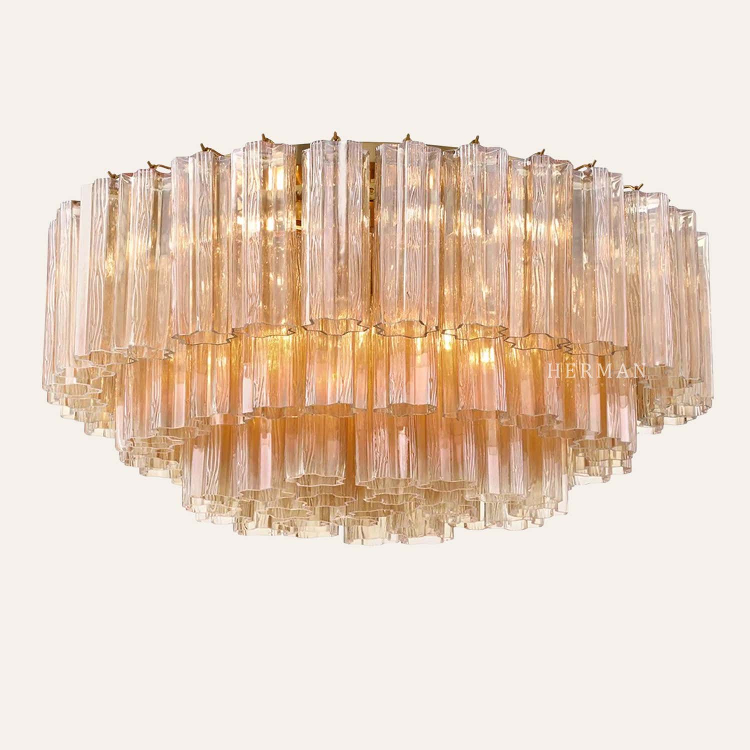 Addis Murano Glass Flushmount 22"/32"