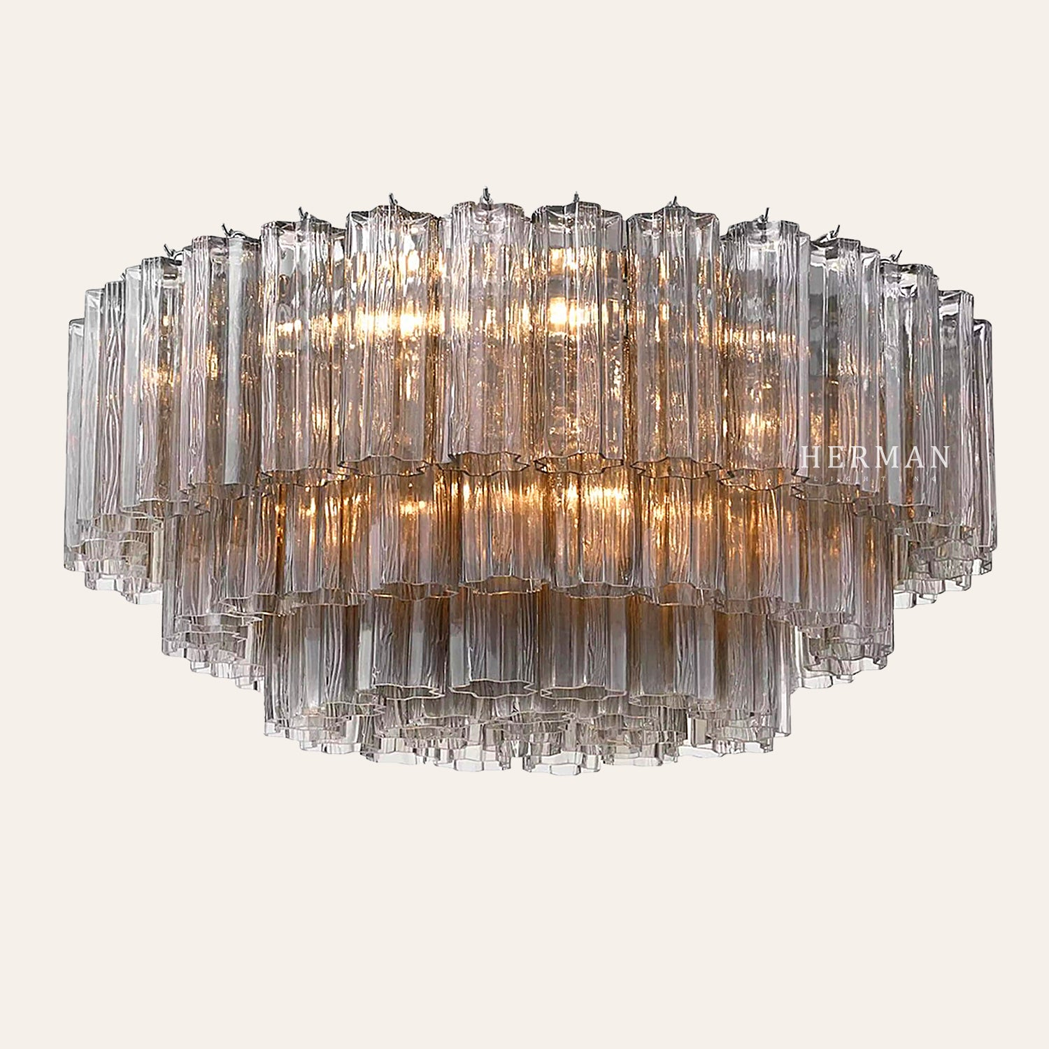 Addis Murano Glass Flushmount 22"/32"