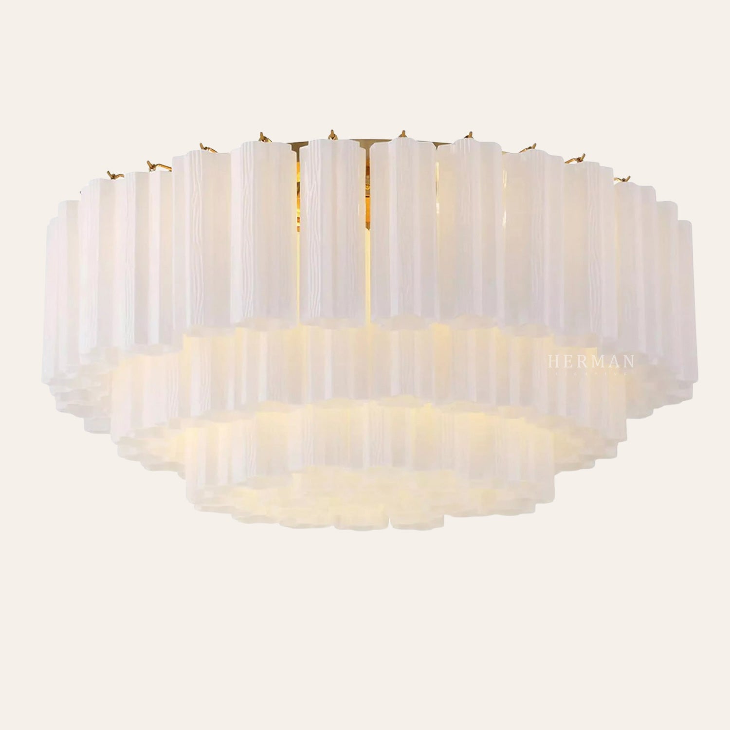 Addis Murano Glass Flushmount 22"/32"