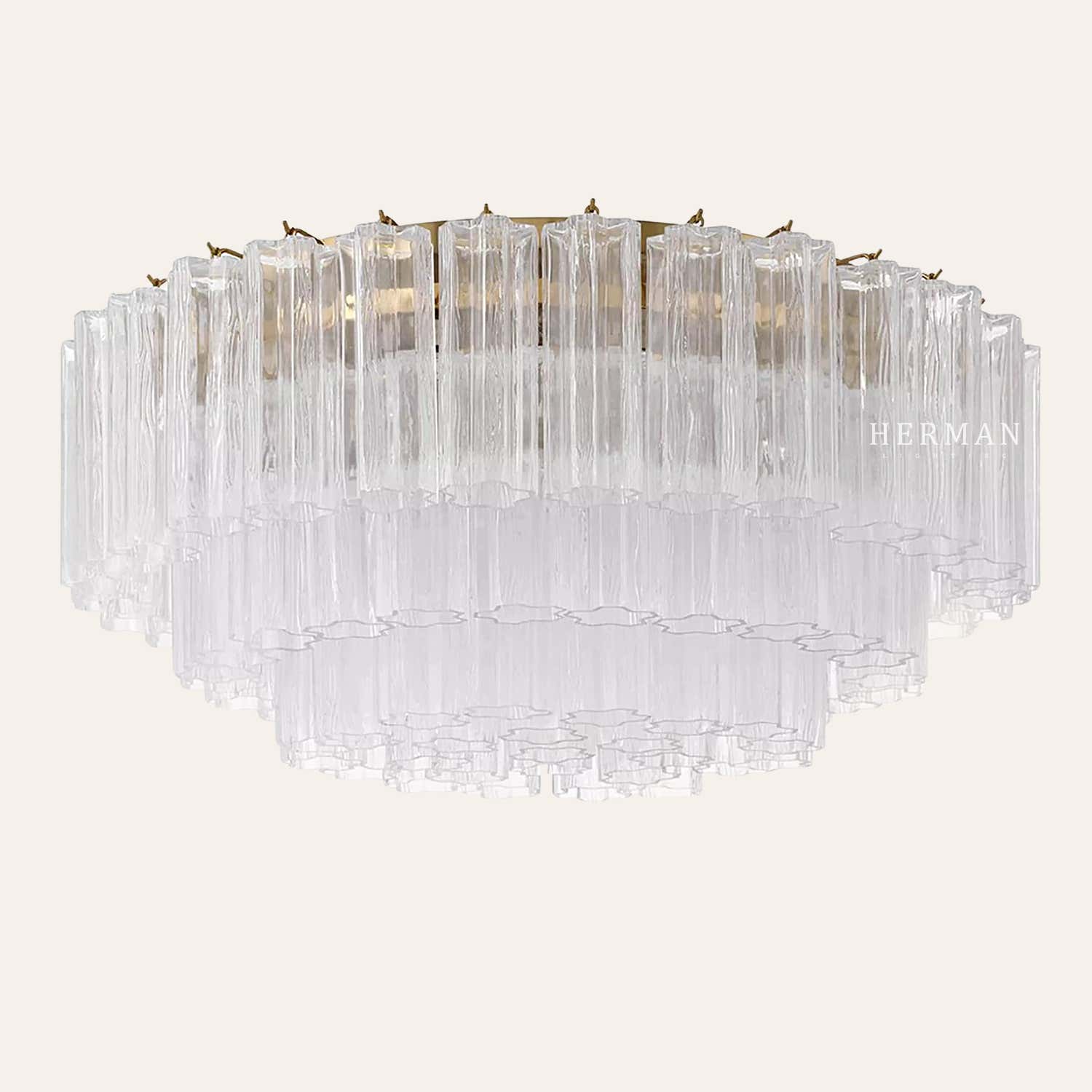 Addis Murano Glass Flushmount 22"/32"