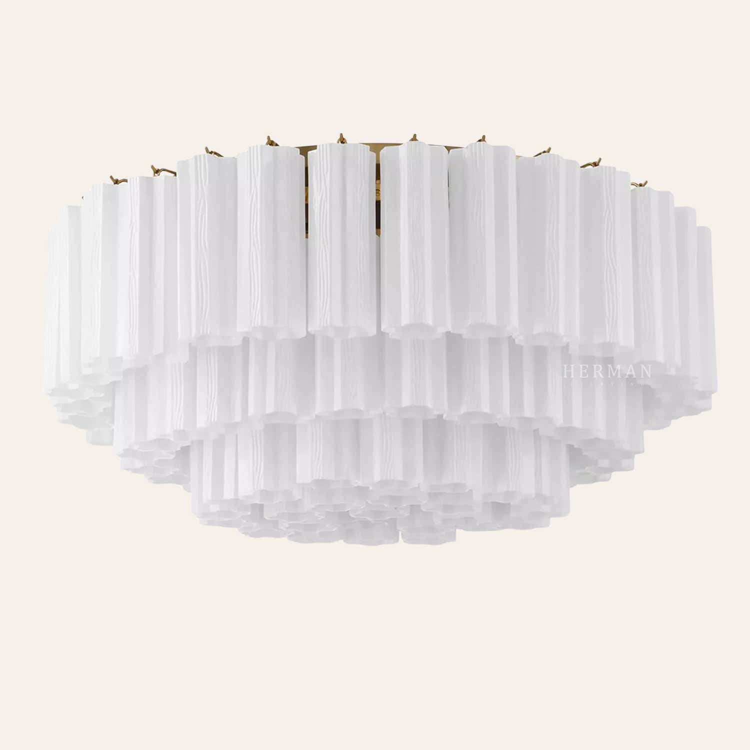 Addis Murano Glass Flushmount 22"/32"