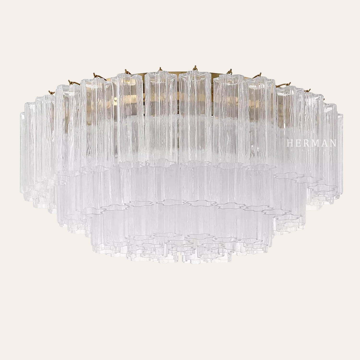 Addis Murano Glass Flushmount 22"/32"