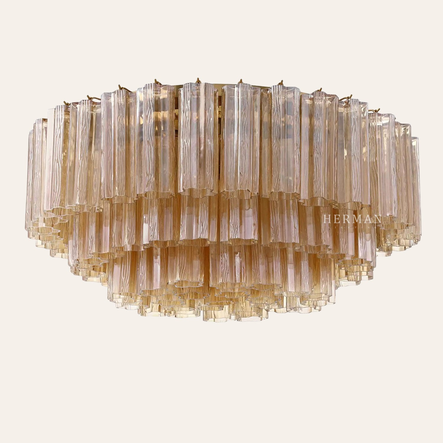 Addis Murano Glass Flushmount 22"/32"