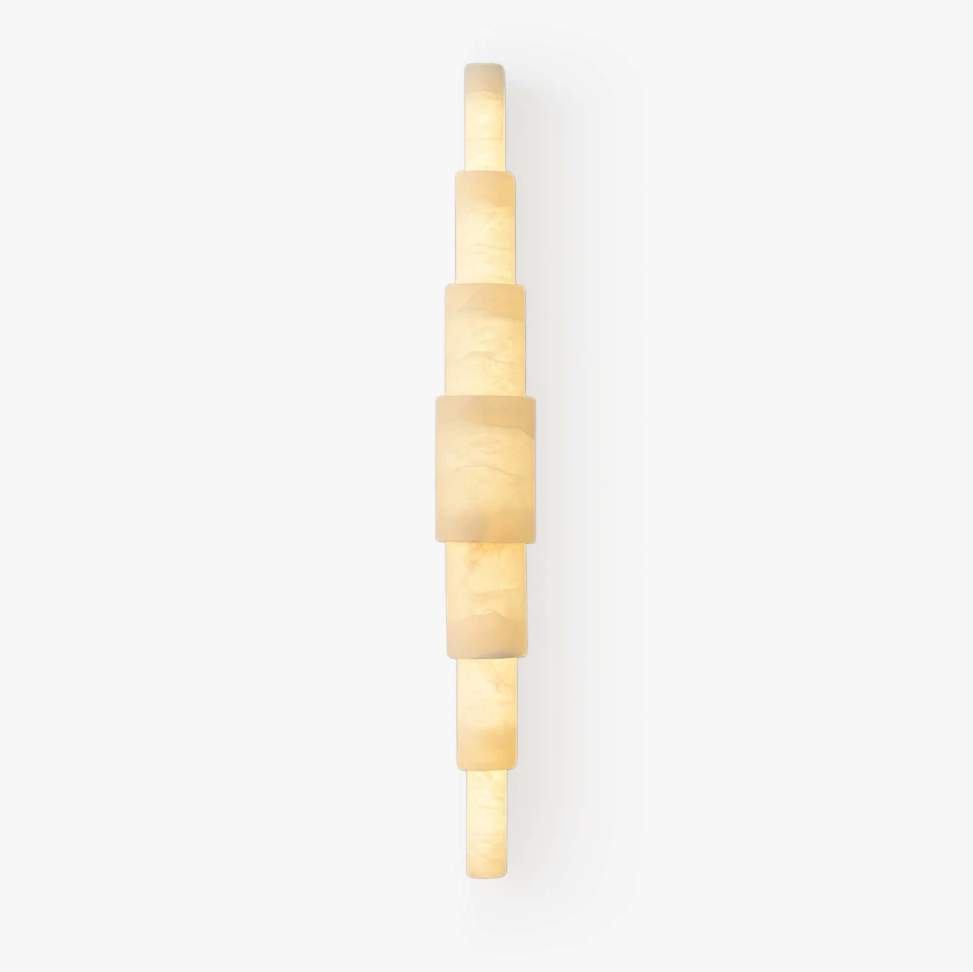 Alba Cascade Alabaster Wall Sconce
