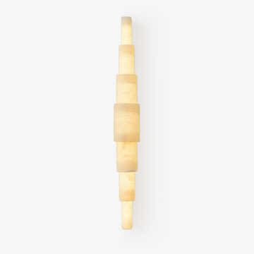 Alba Cascade Alabaster Wall Sconce