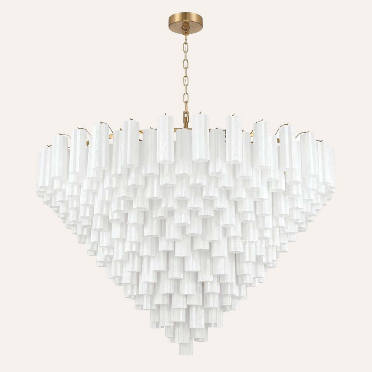 Addis Murano Glass 40 Light Chandelier 62" W