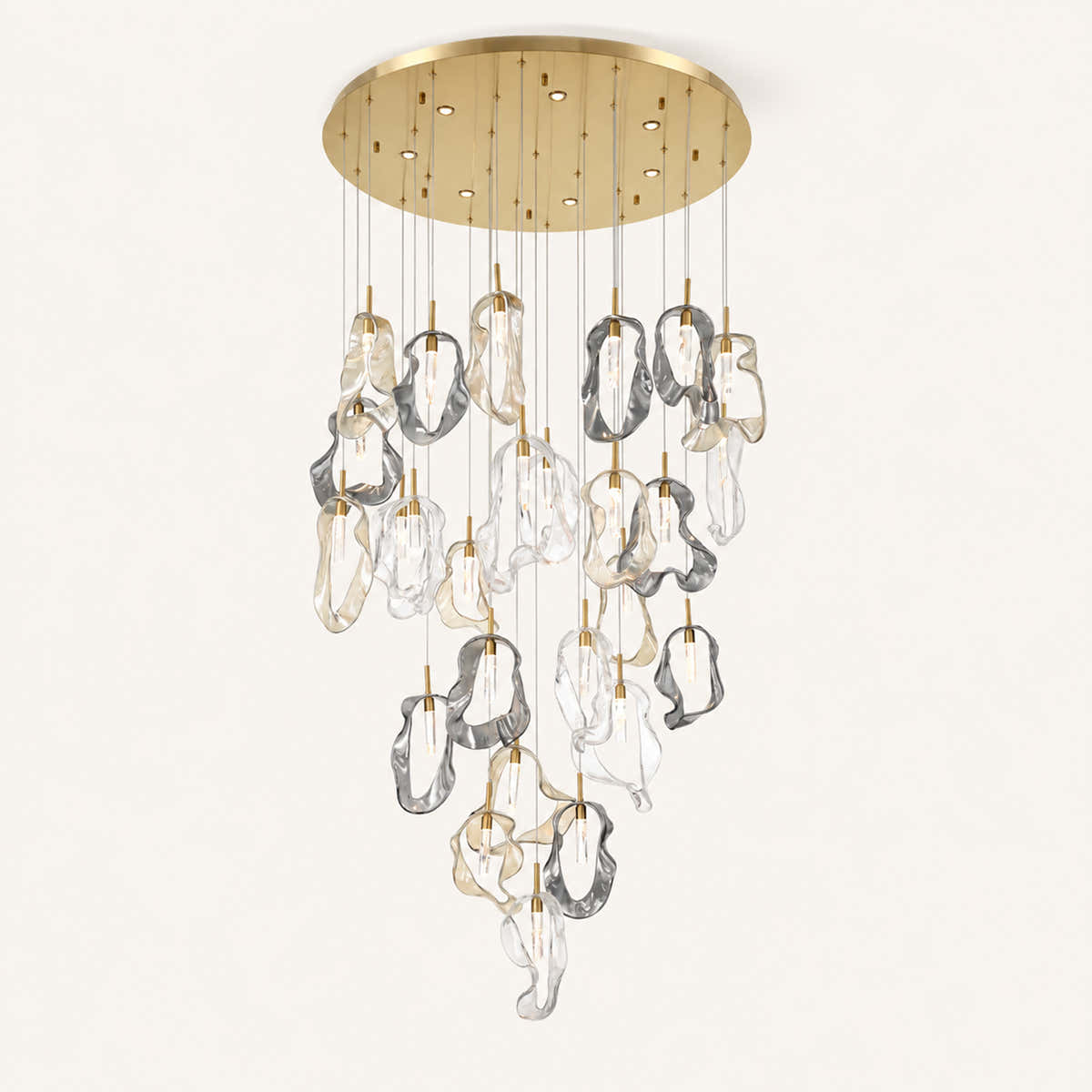 Norah 39" Wide Crystal Chandelier