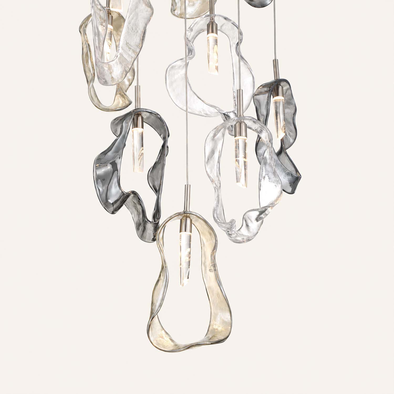 Norah 39" Wide Crystal Chandelier