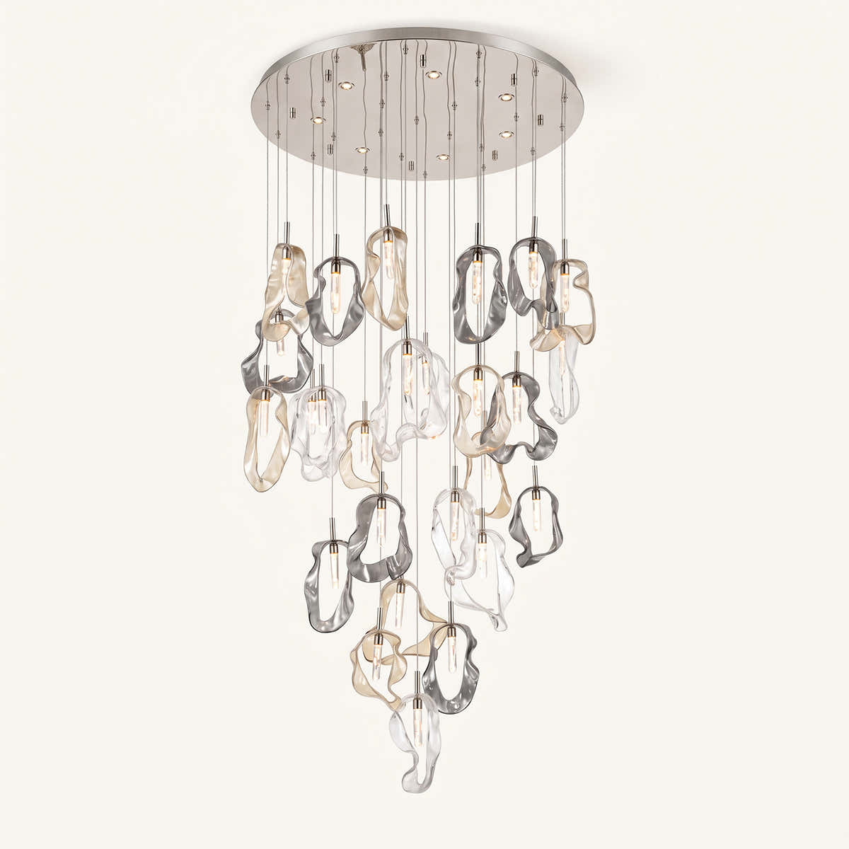 Norah 39" Wide Crystal Chandelier