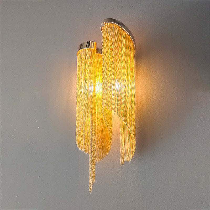 Tassel Streamlined Modern Wall Sconce