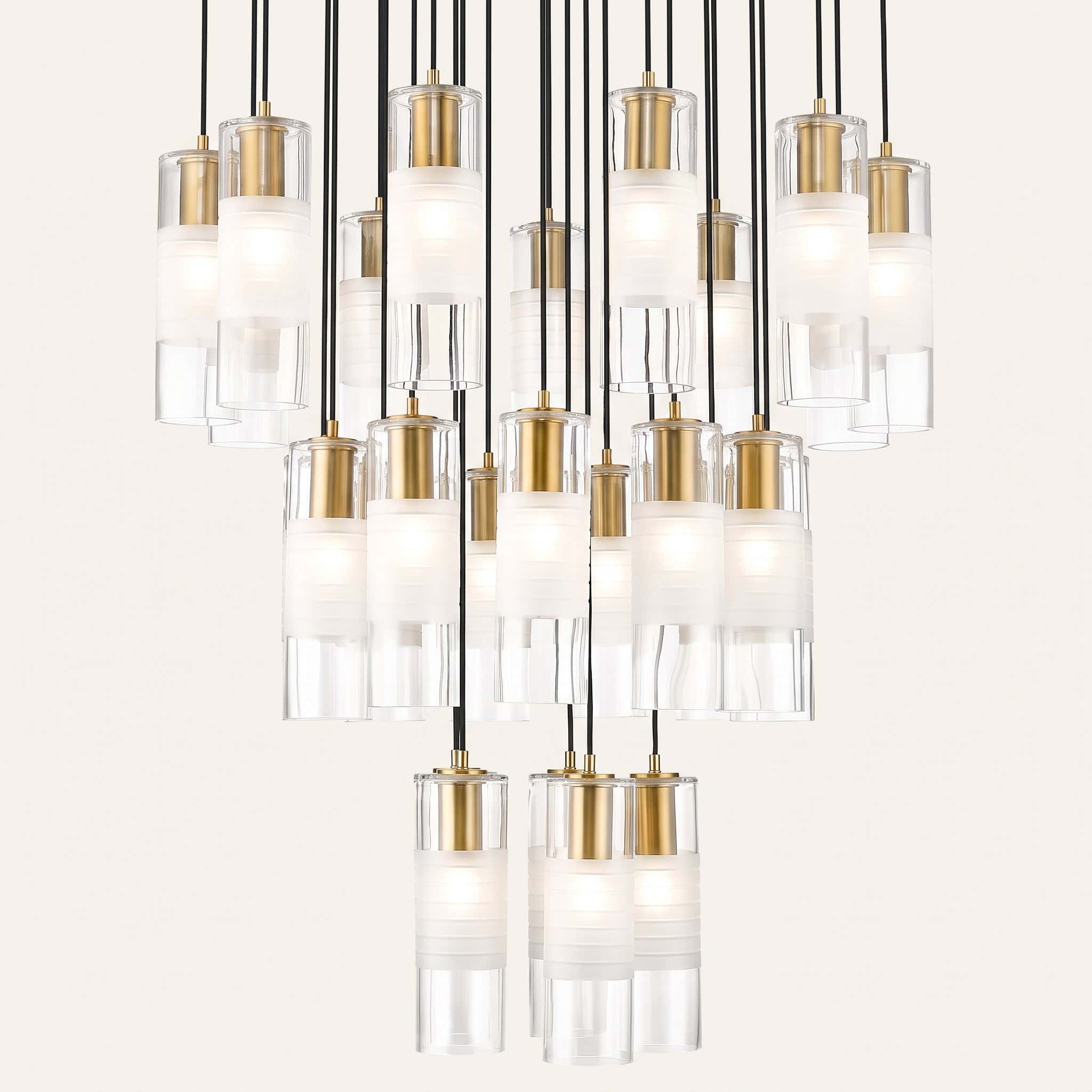 Leton 27 Light 36" Wide Chandelier