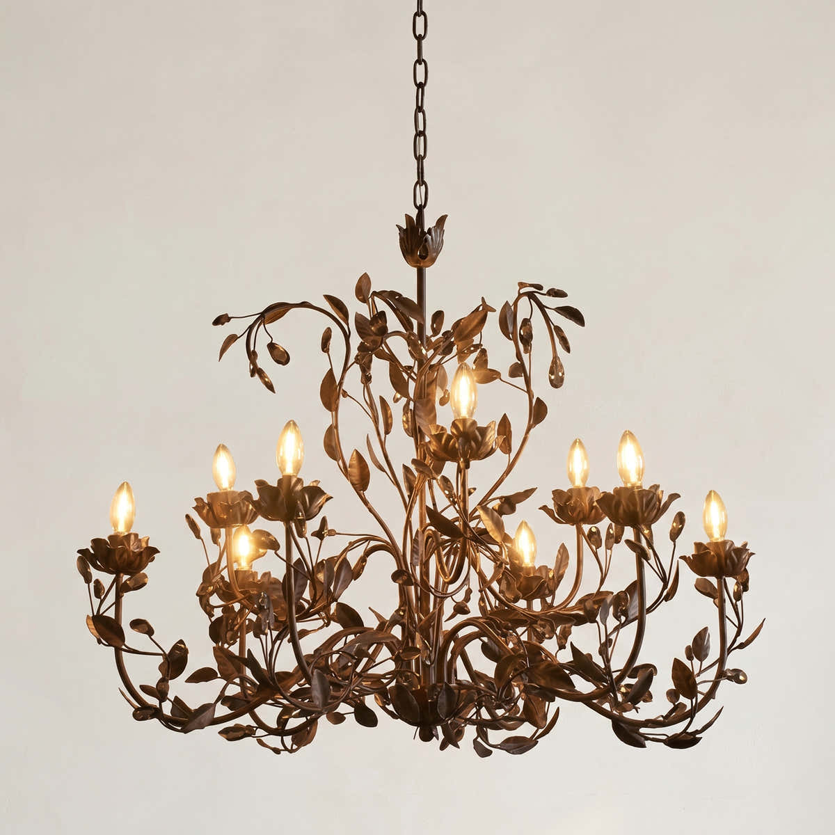Nicoletta Round Chandelier 36" 47"