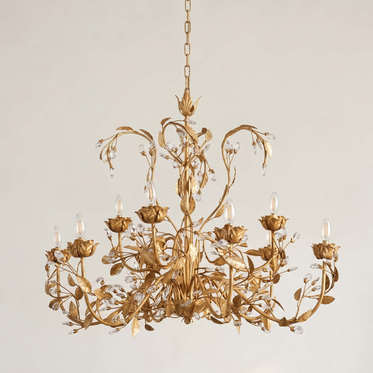 Nicoletta Round Chandelier 36" 47"