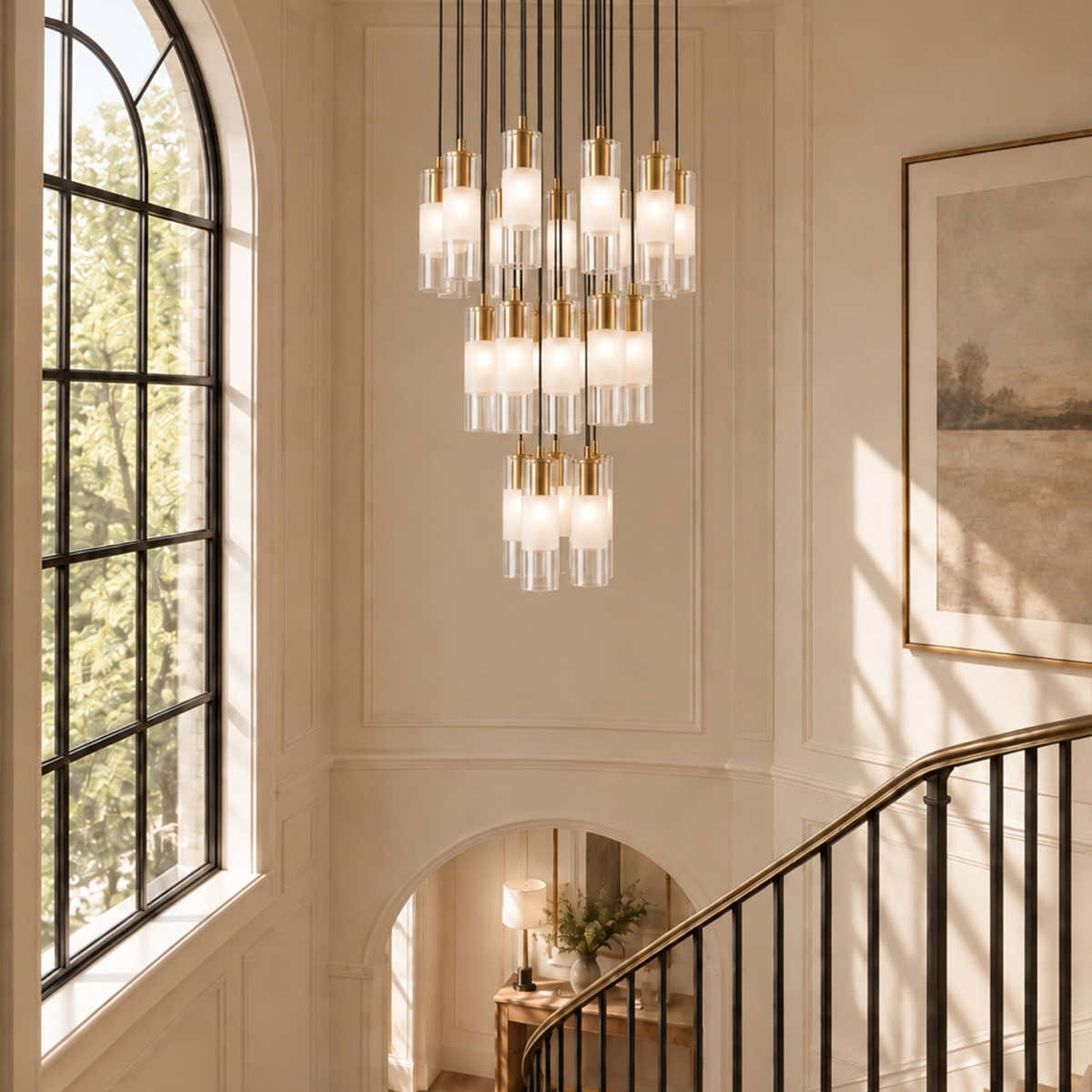 Leton 27 Light 36" Wide Chandelier
