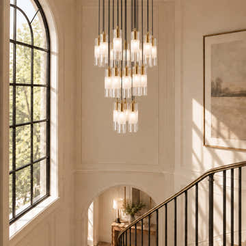 Leton 27 Light 36" Wide Chandelier