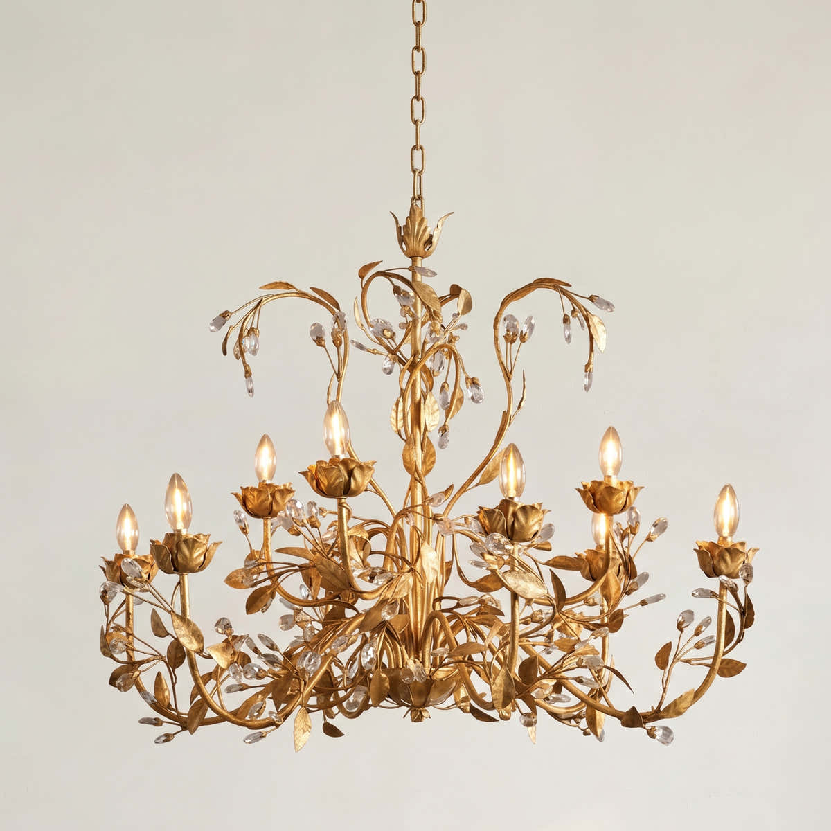 Nicoletta Round Chandelier 36" 47"