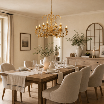 Nicoletta Round Chandelier 36" 47"