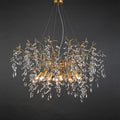 Crystal Raindrop Branch Chandelier