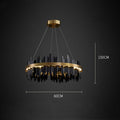 Dahlia Modern Ring Chandelier