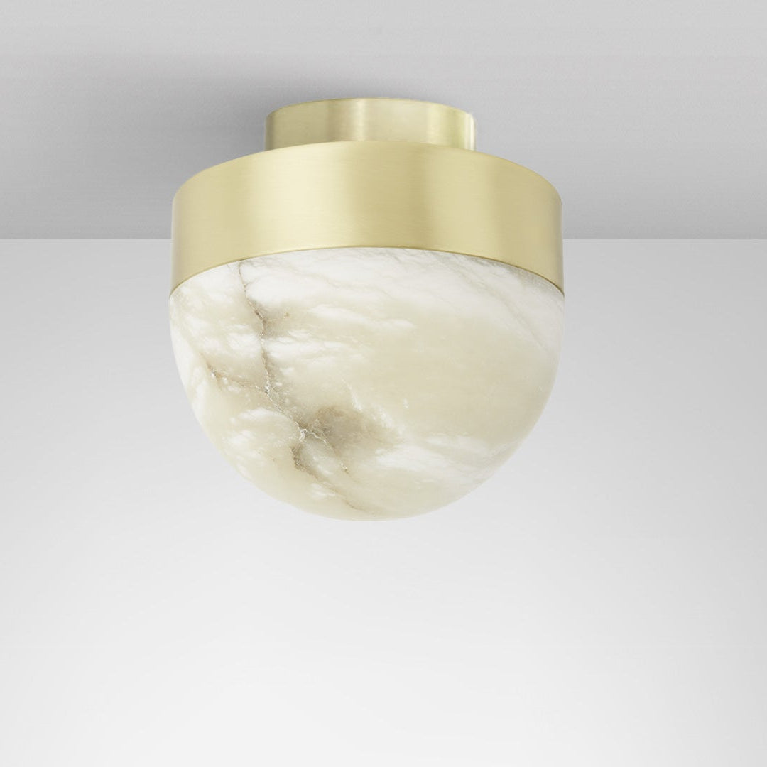 Lucid Alabaster Ceiling Mounted Light