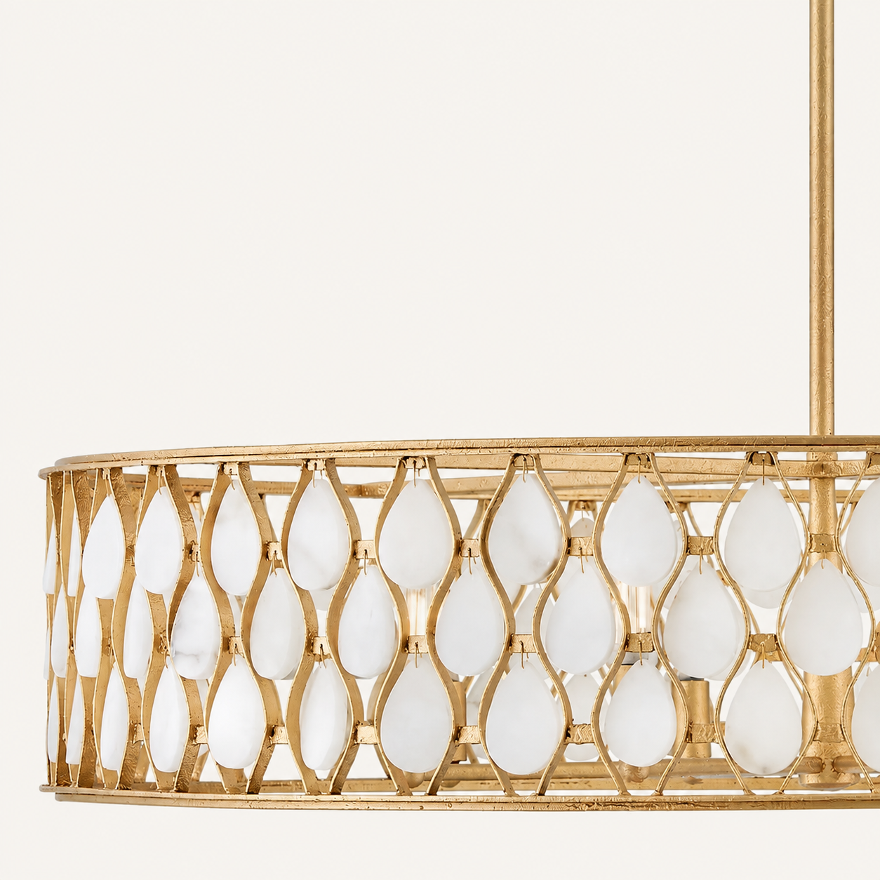 Esty 8 Light 38" Wide Drum Chandelier