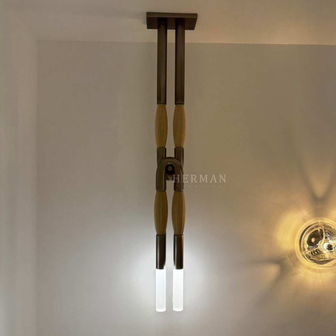 Heritage Horsehair 4-Light Pendant