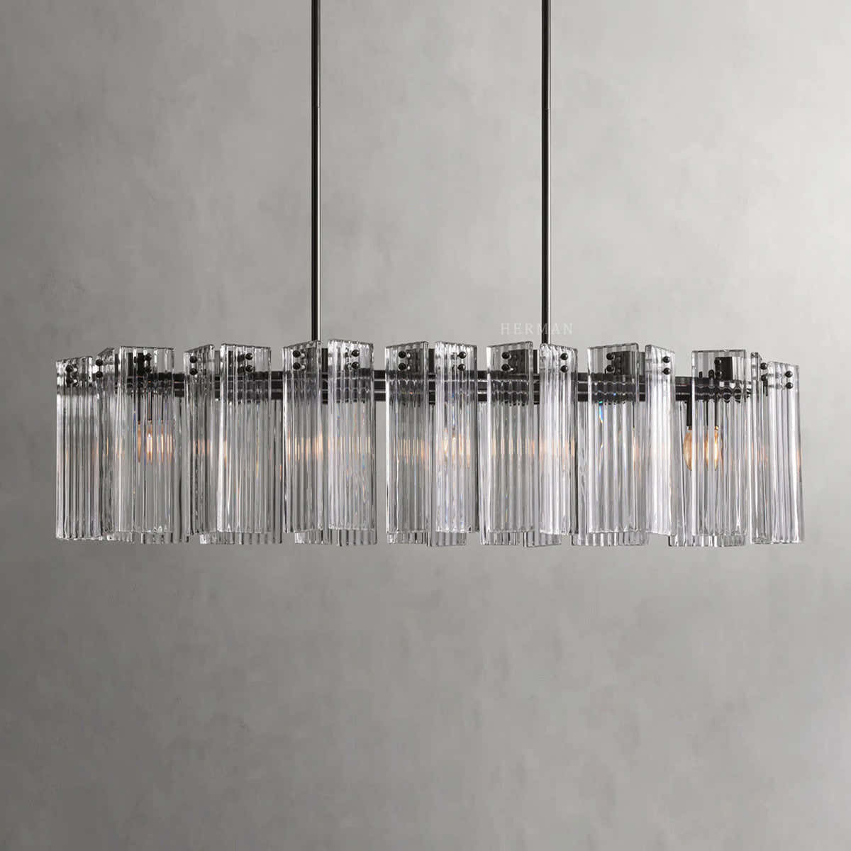 Delsie Oval 51" Chandelier