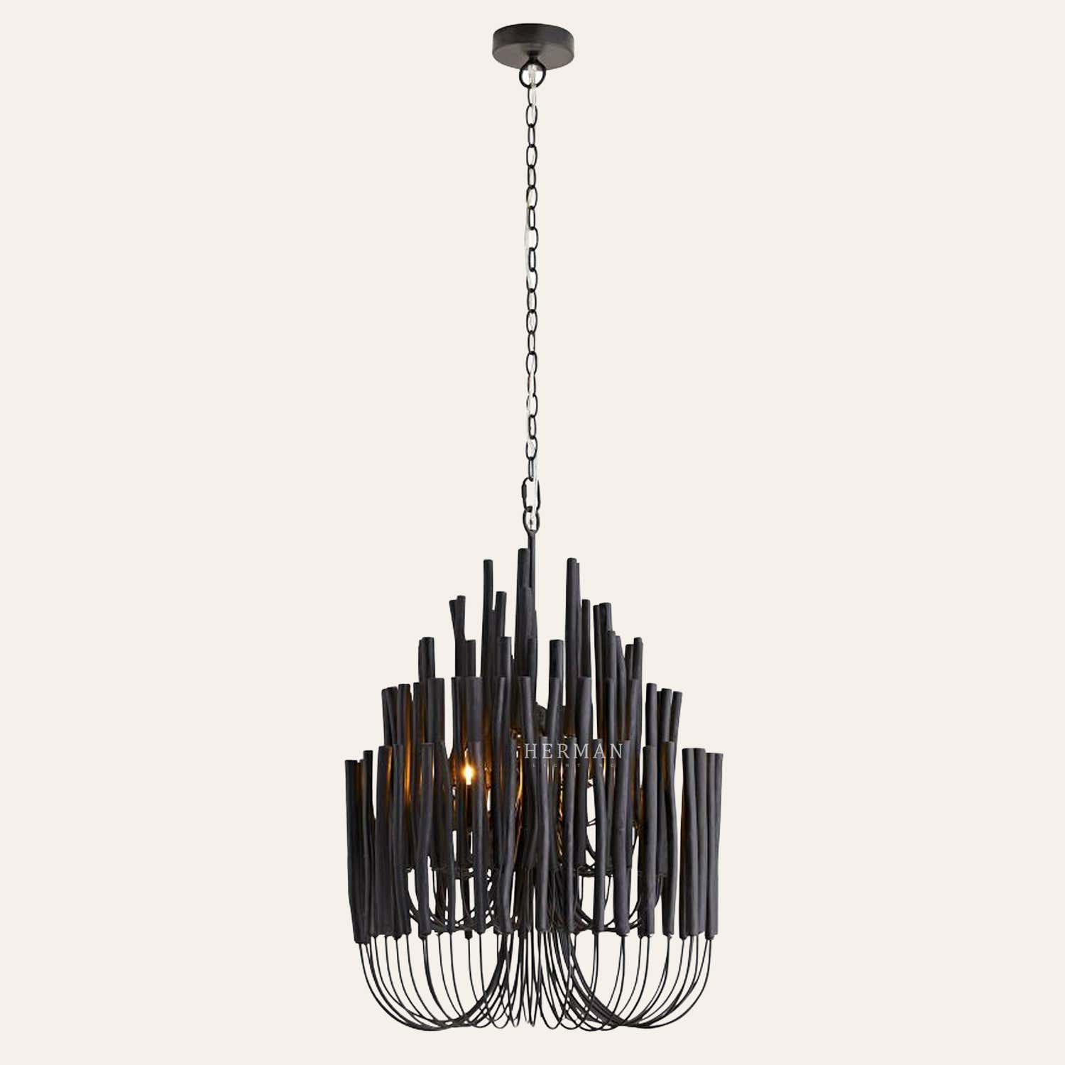 Tilda Alabaster Chandelier  21" 36"
