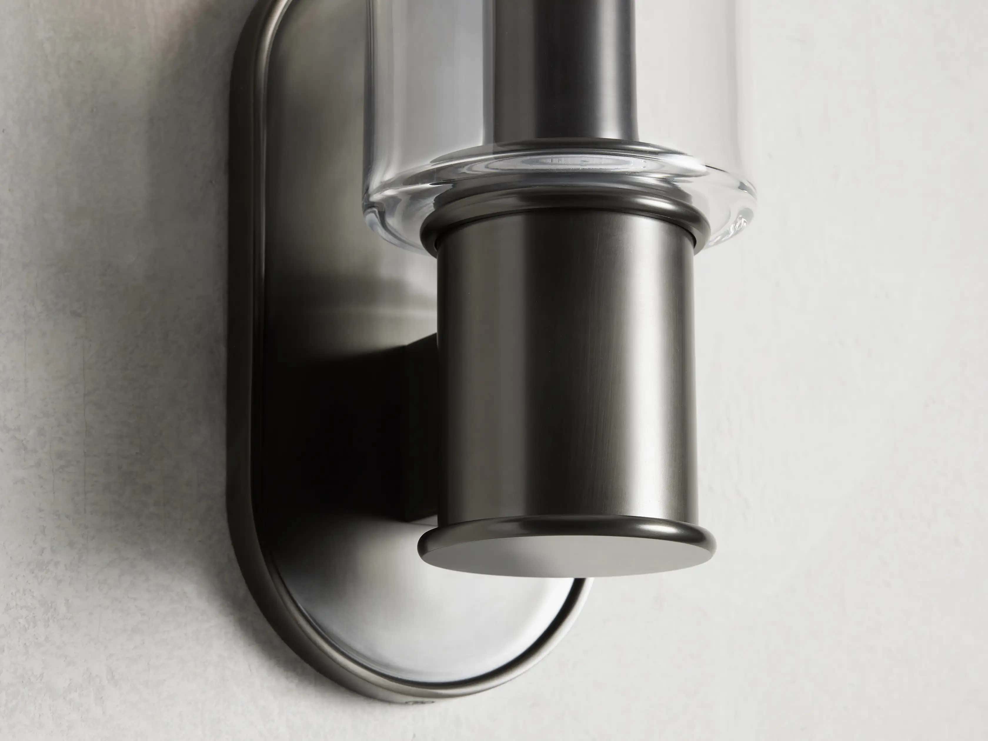Harrlin Sconce in Clear Bronze