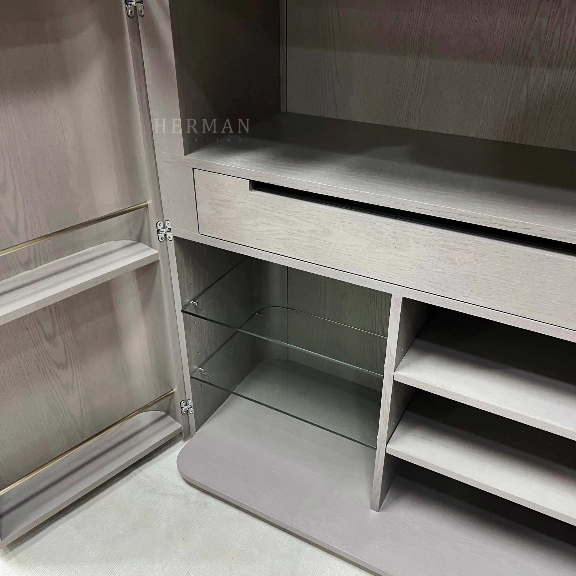 Arden Wood Bar Cabinet