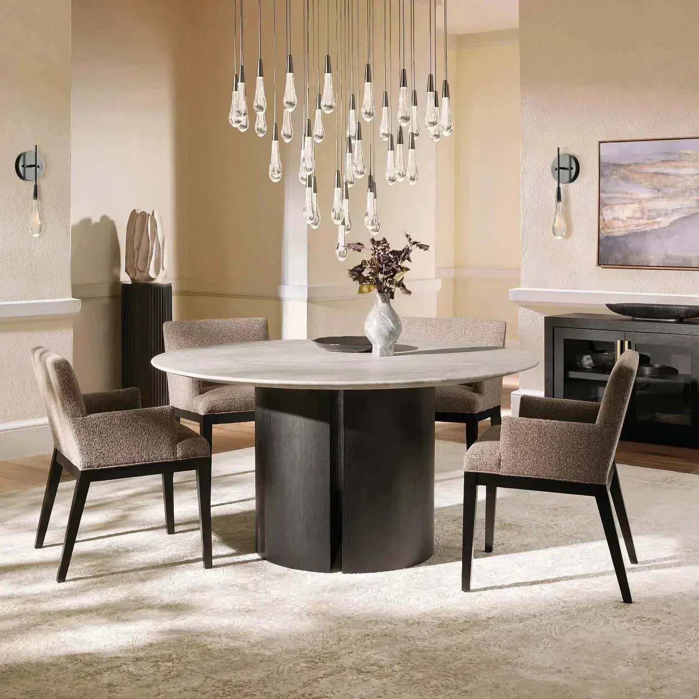 Soltaire Linear Chandelier 37" 50" 60" 70" 87" 120"