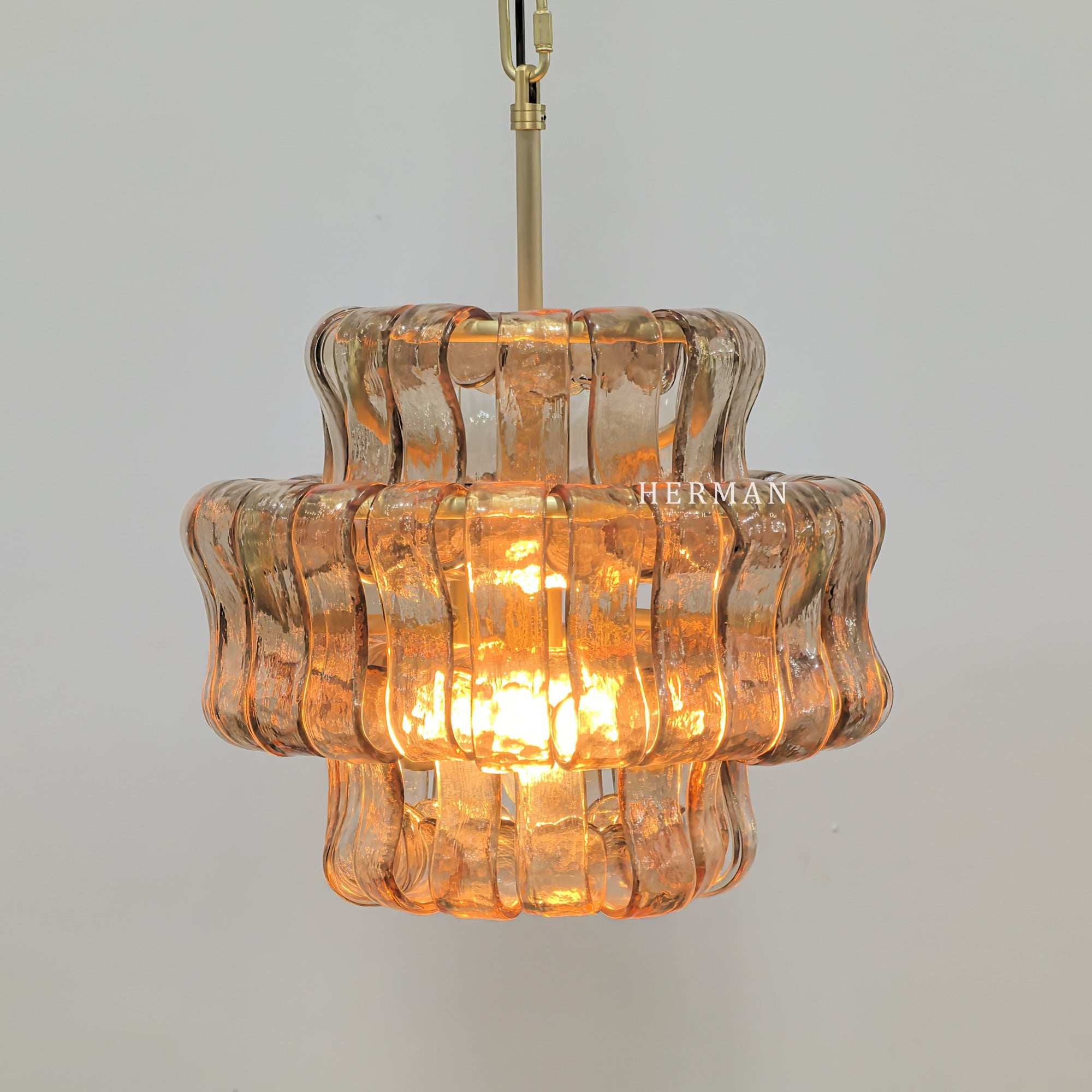 Amor Ghiaccio Glass Pendant Light