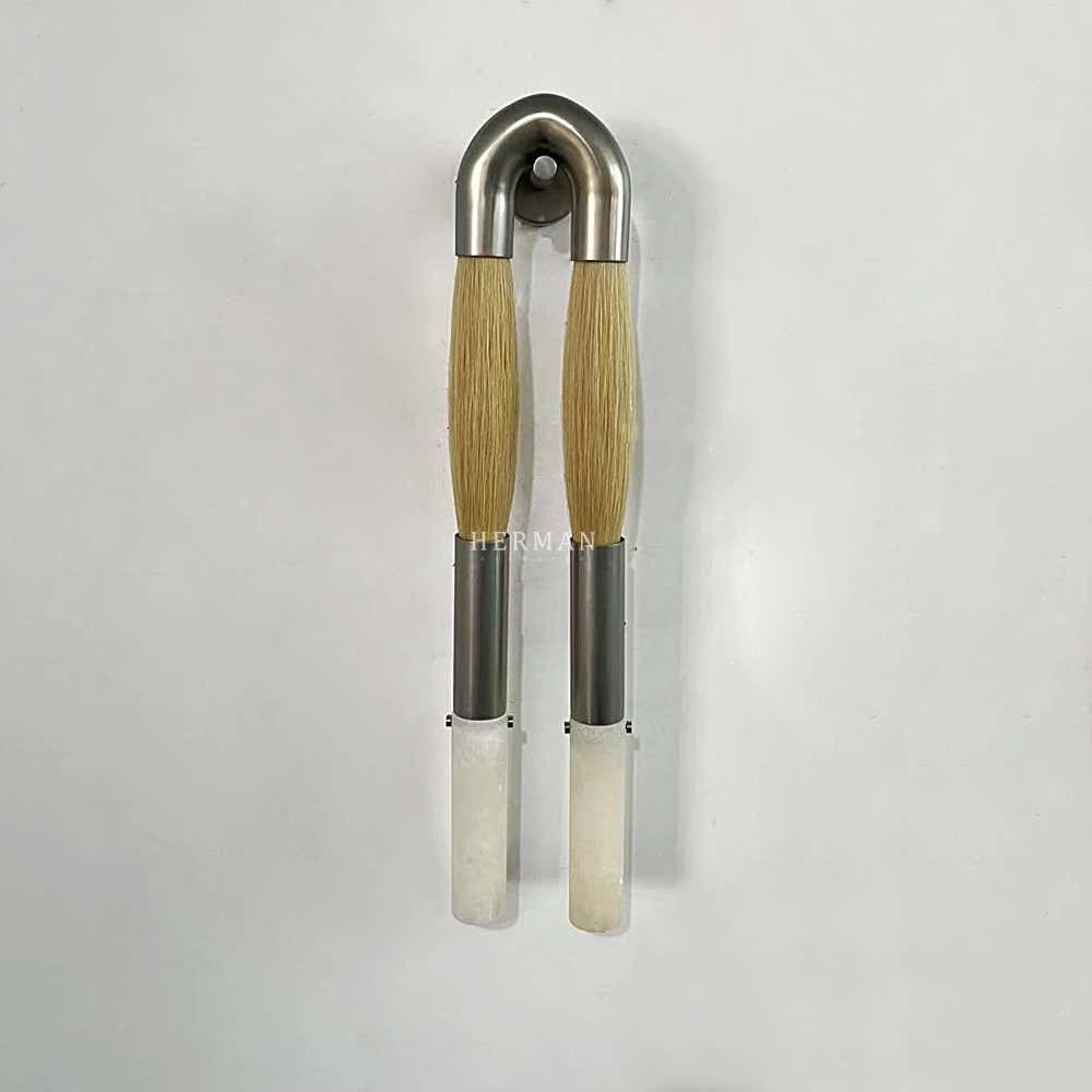 Double Head Antonia Horsehair Sconce
