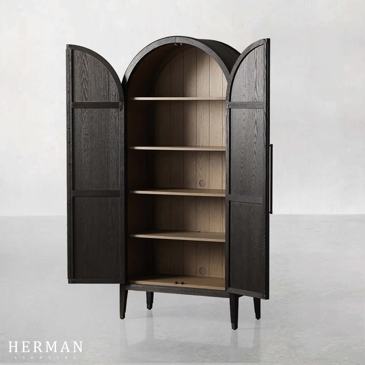 Hattie Accent Cabinet in Oak 36"W 46"W