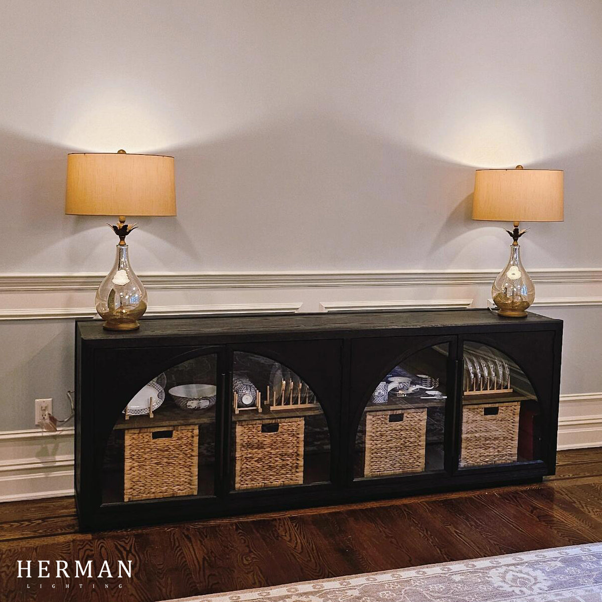 Hattie Sideboard in Oak 70"W 90"W