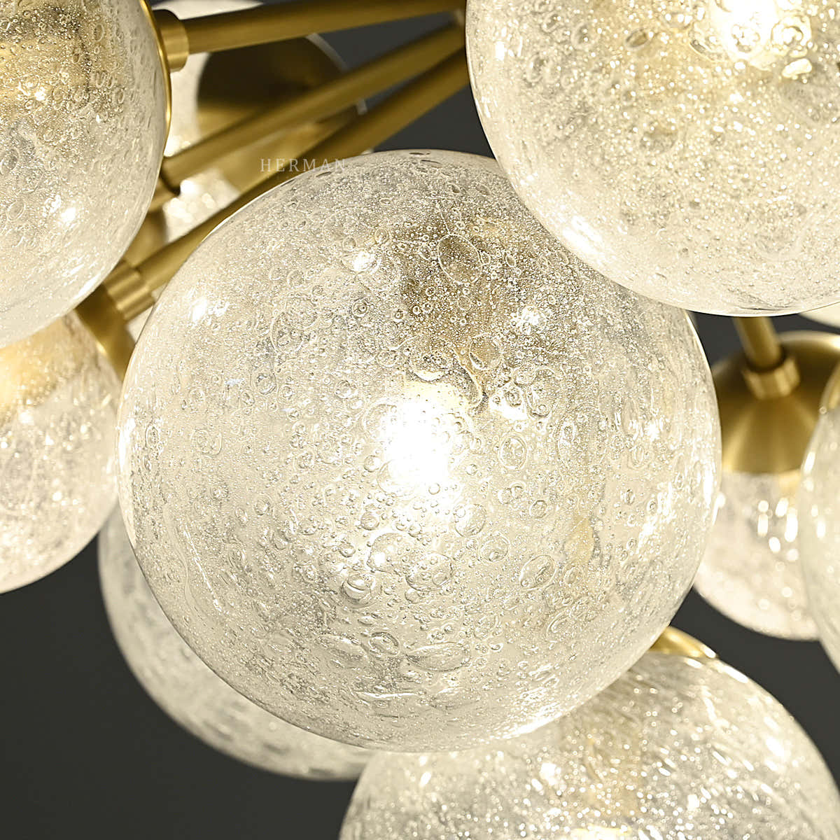 Bubble Mandoza Chandelier 27'' 35''